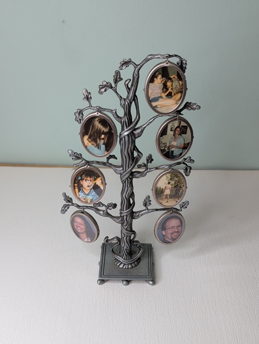 Burnes Of Boston Silver Family Tree Photo Stand